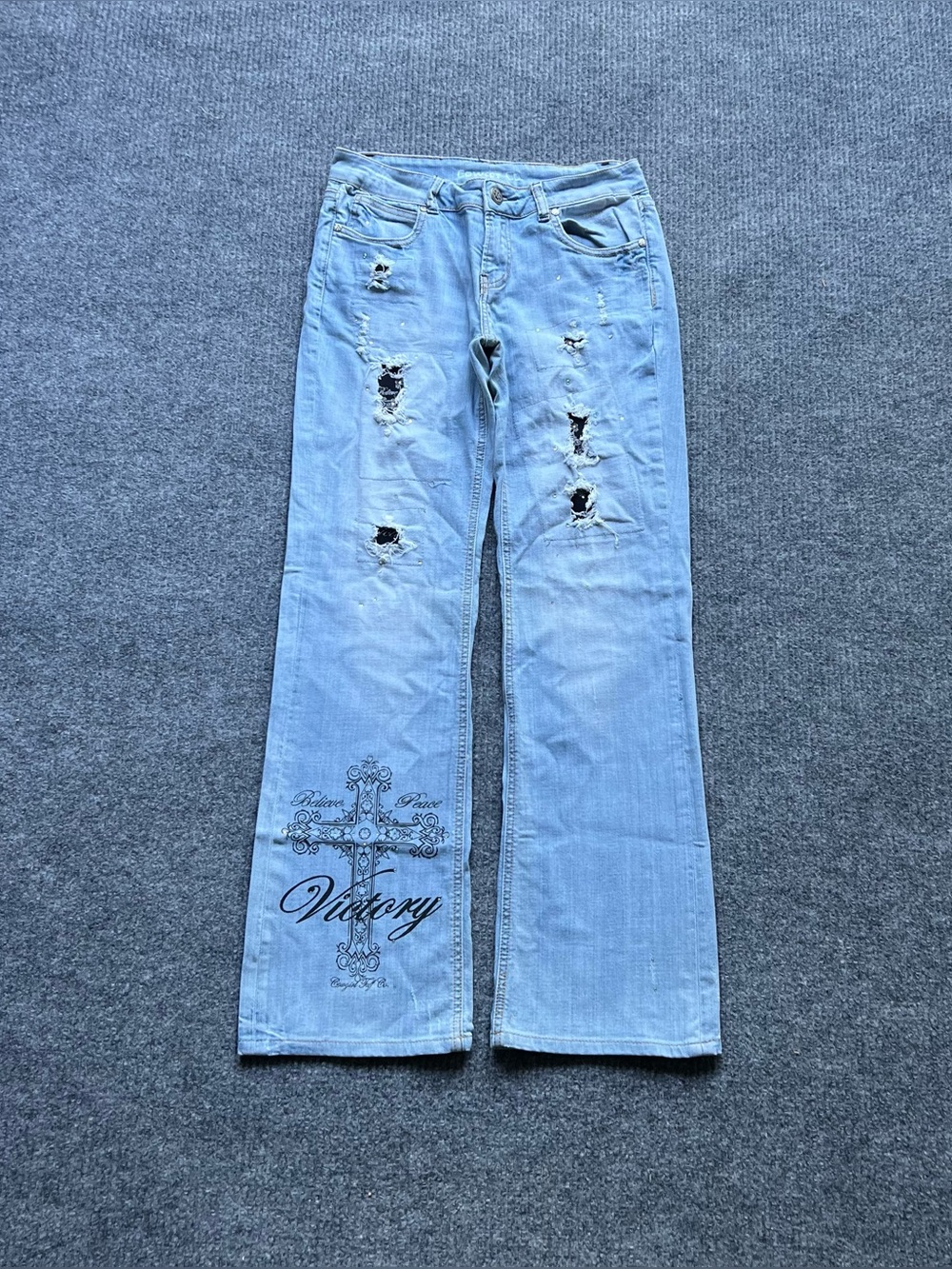 Y2K Cowgirl Tough Bootcut Jeans